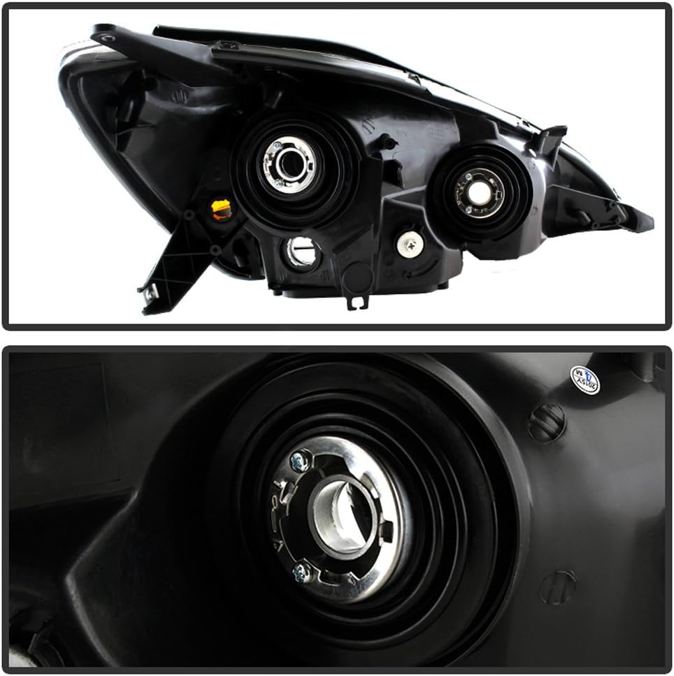 Chrome Housing Headlights Headlamps Assembly Set M183