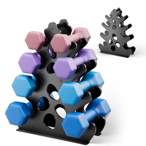 Compact Dumbbell Rack Stand with Anti-Slip Pads A741780