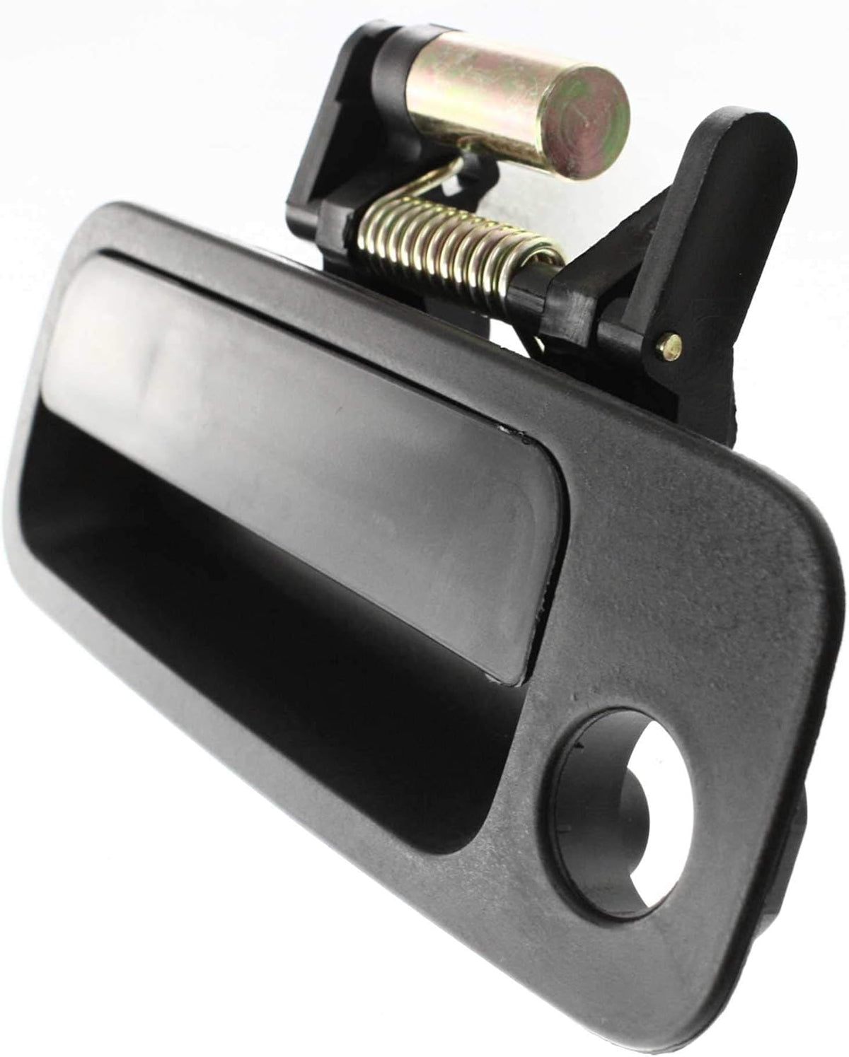 Front and Rear Exterior Door Handle Set of 4 Smooth Black L365698
