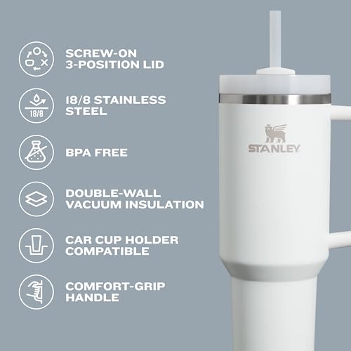 40 oz Insulated Stainless Steel Tumbler with Straw C35490