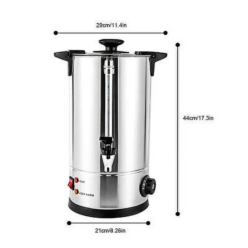 10L Commercial Stainless Steel Hot Water Boiler Tea Urn O9683
