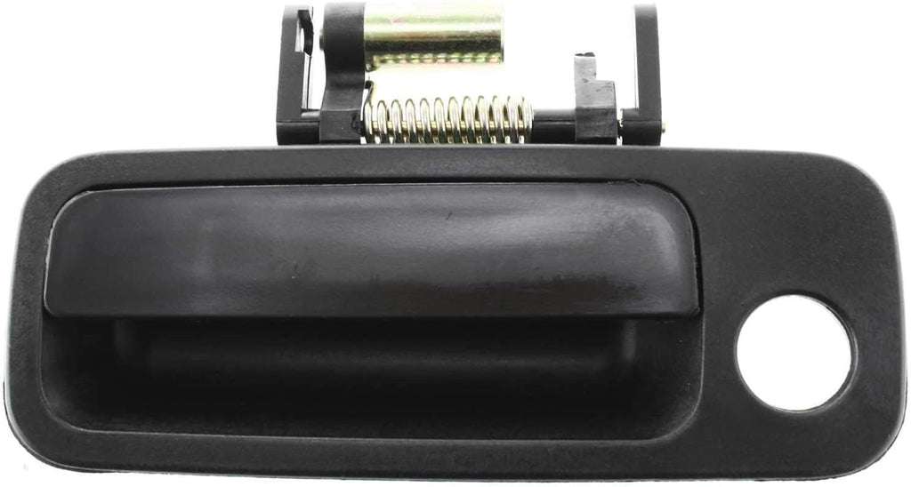 Front and Rear Exterior Door Handle Set of 4 Smooth Black L365698