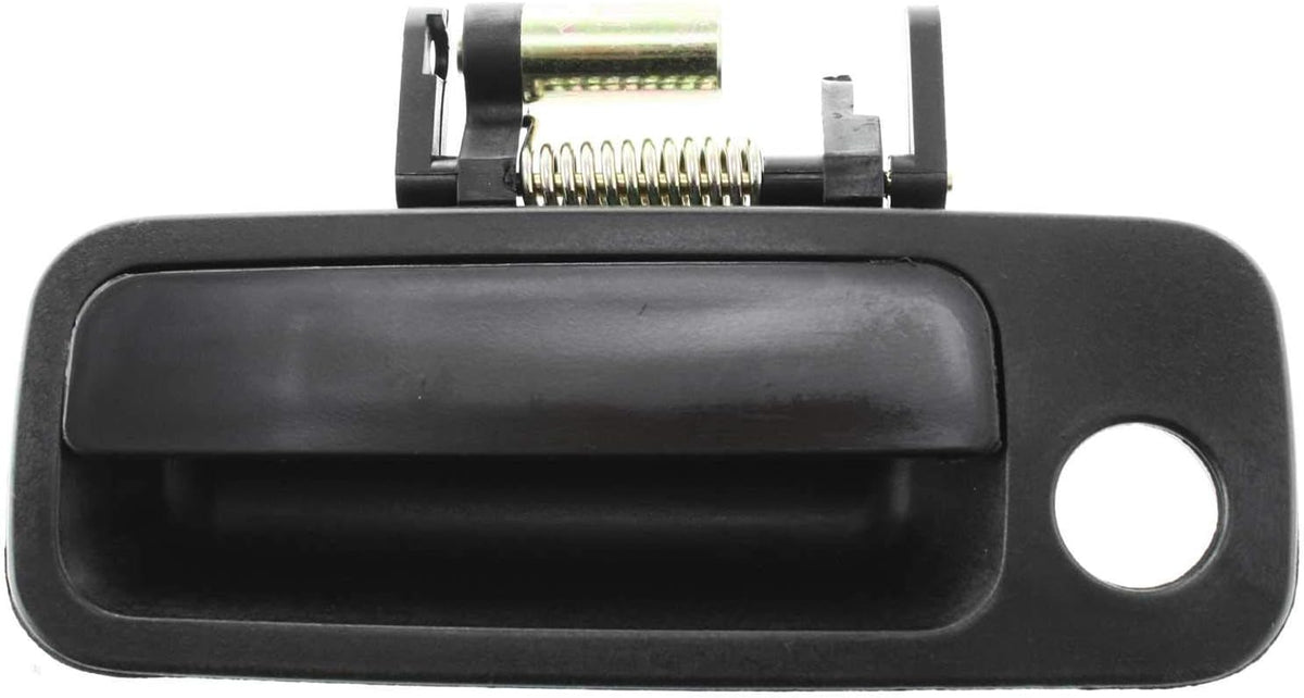Front and Rear Exterior Door Handle Set of 4 Smooth Black L365698