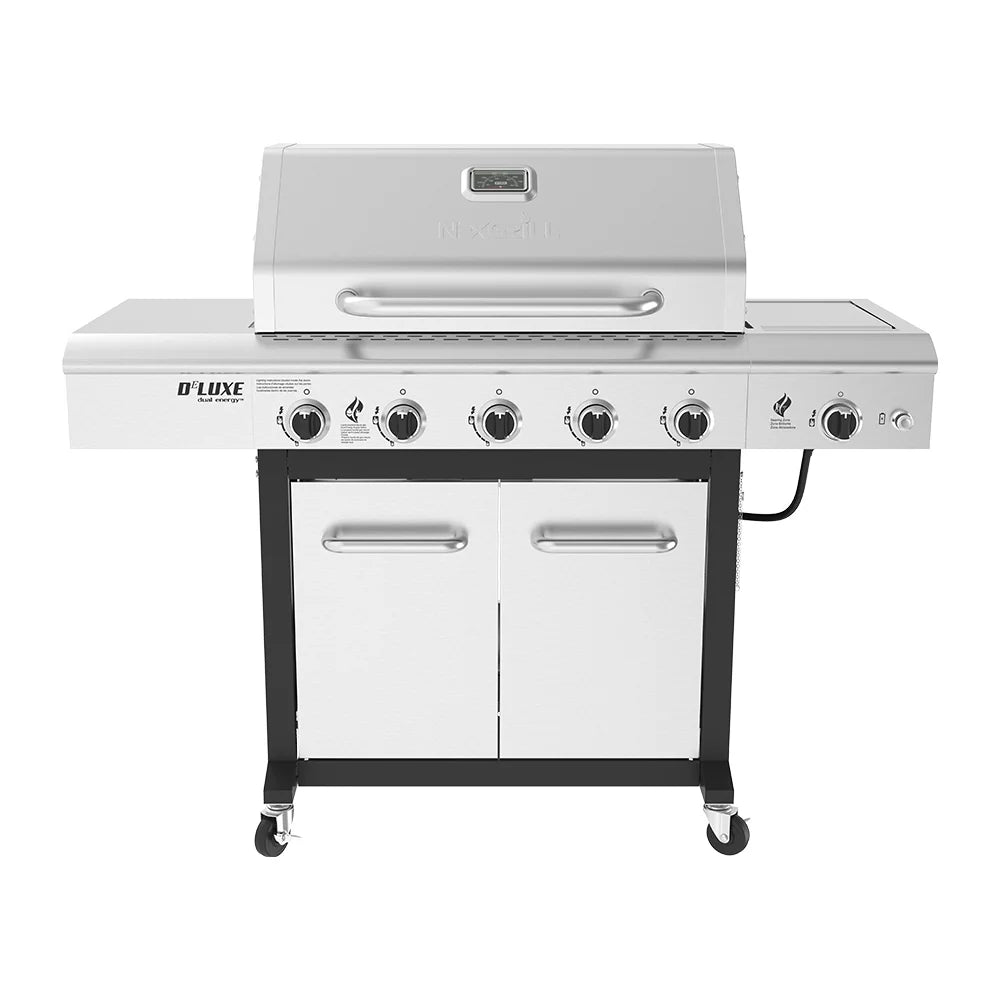 5-Burner Propane Gas Grill with Side Burner W938751