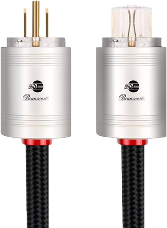 HiFi Power Cord, Male to Female Power Cable, US Plug, 3ft/1M S83014