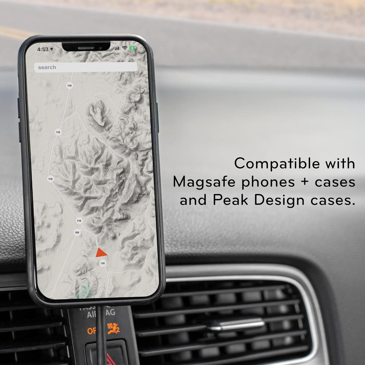 Black Car Mount Charging Pack of 2 Y308