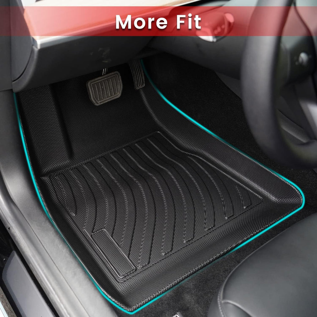 All Weather Anti-Slip Waterproof TPE Floor Mats Trunk Mat Q2225