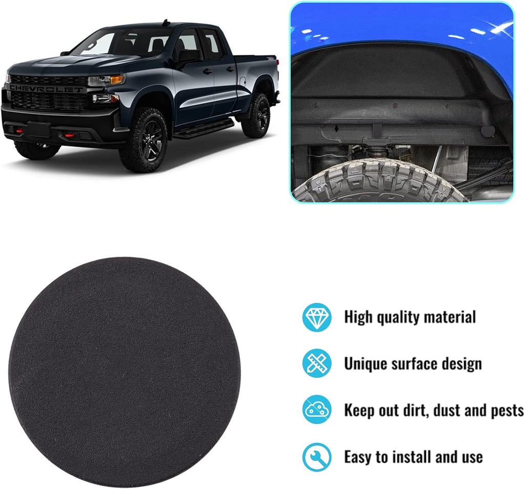 Rear Wheel Well Hole Cover Cap 4PCS X5922