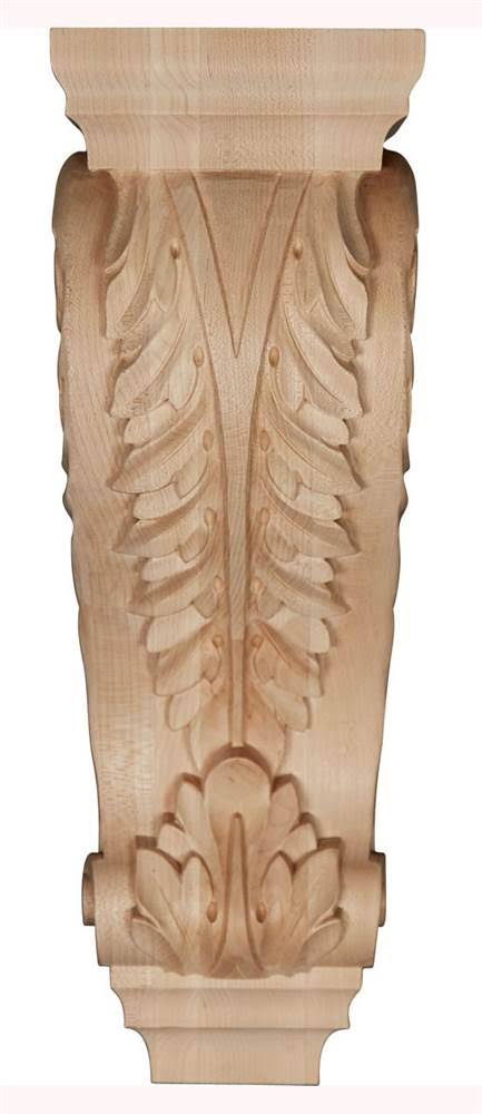 Extra Large Acanthus Wood Corbel M72484