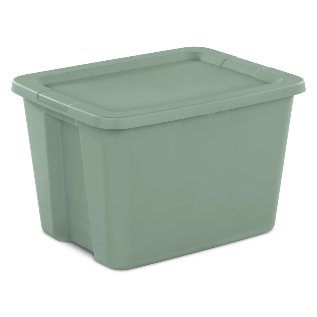 18 Gallon Plastic Tote Box, Set of 8 D9914