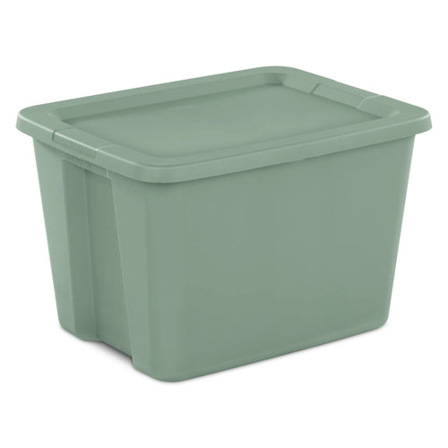 18 Gallon Plastic Tote Box, Set of 8 D9914