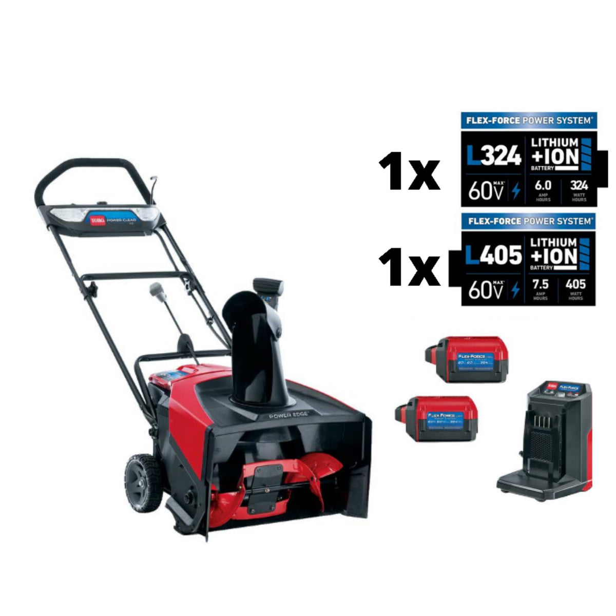 60V Cordless Snow Blower with 6.0Ah Battery M86728