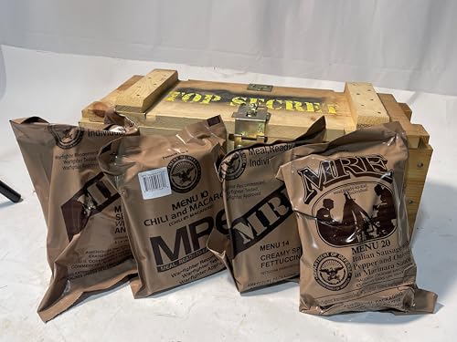 MRE Meals Ready to Eat case 2025, 2026 inspection J783
