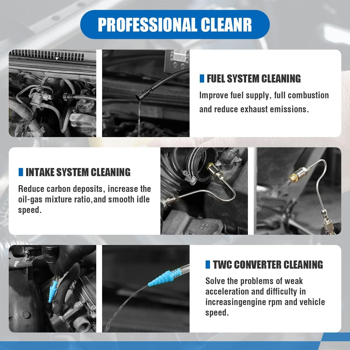 Automotive Fuel Injection System Cleaning Tool P907