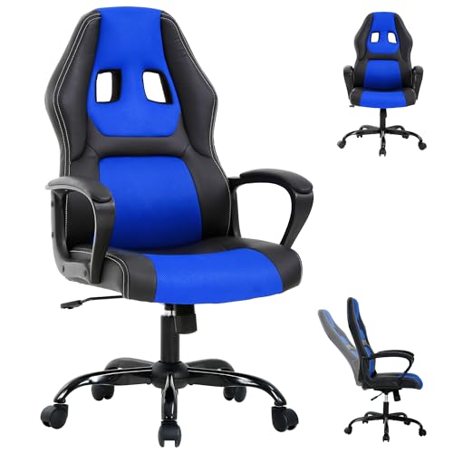 Gaming Chair with Lumbar Support and Adjustable Height L41551