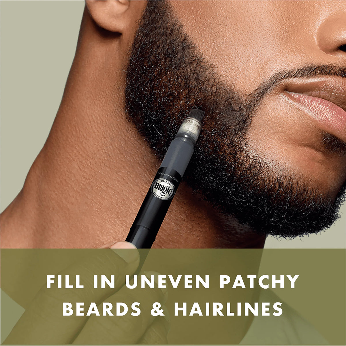 Natural Black Beard Filler X25610