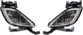 Fog Light Pair for Hyundai Elantra 2011 2012 2013 Y791673