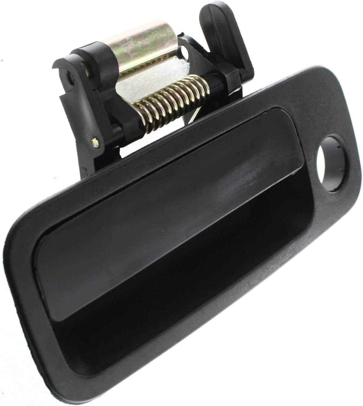 Front and Rear Exterior Door Handle Set of 4 Smooth Black L365698