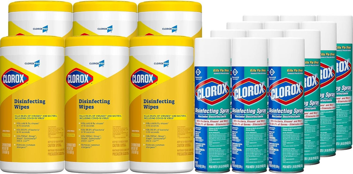 Disinfecting Aerosol Spray, Fresh Scent, 19 Ounces Each, Pack of 12 Z243