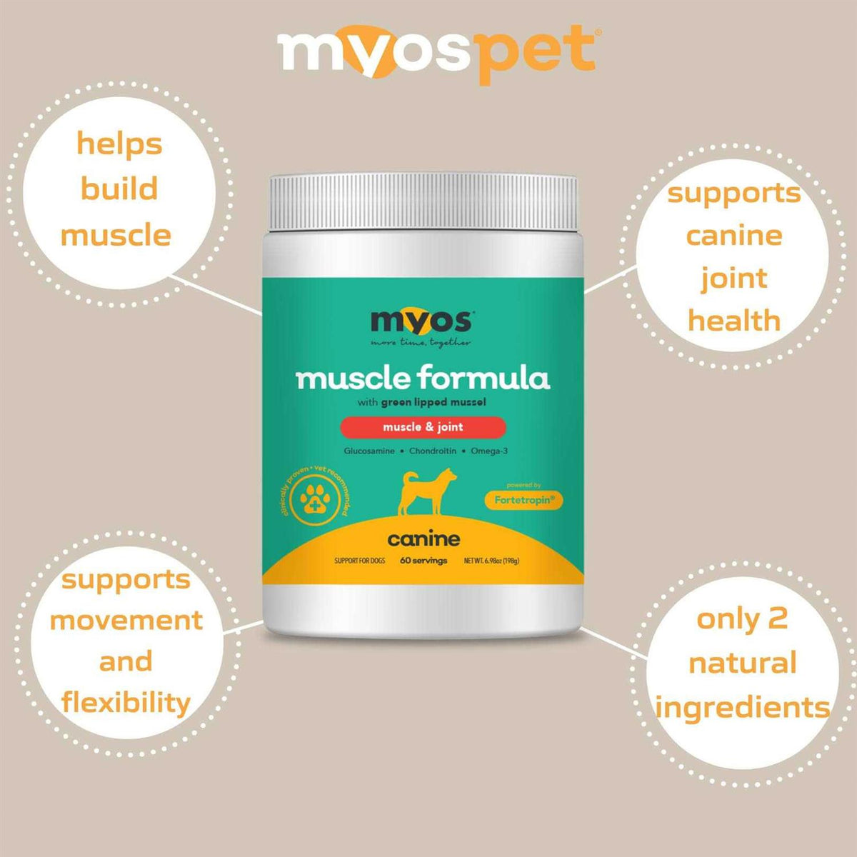 Dog Supplement with Green Lipped Mussel Powder G769122