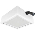 20W 3000K Flat Frosted Lens 120V Swivel Photocell White O371
