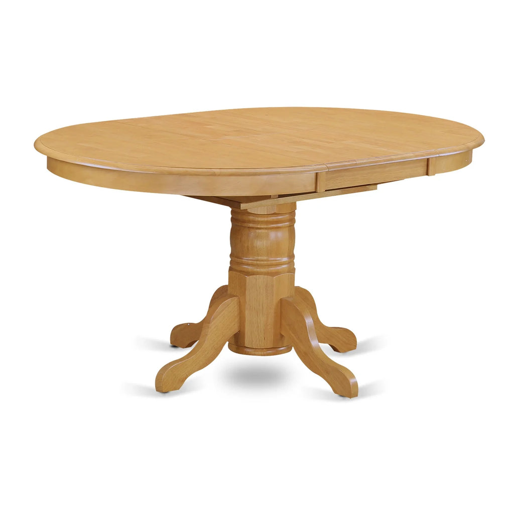 Oak Kitchen Dinette Table & 6 Chairs H414508