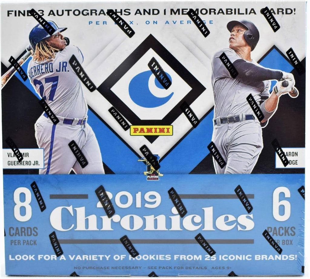 2019 Panini Chronicles Baseball Hobby Box W8848