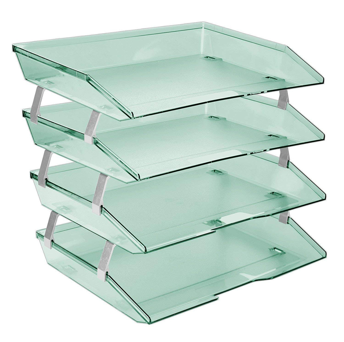4 Tier Plastic Desktop File Organizer Z2536
