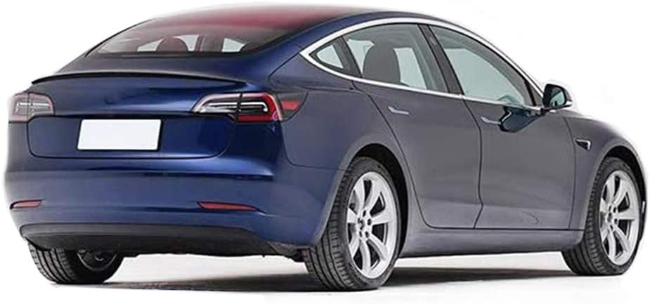 ABS Plastic Imitation Carbon Fiber Rear Trunk Spoiler A154