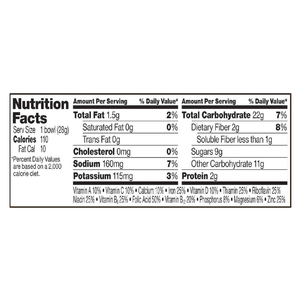 Gluten Free Whole Grain Oats Cereal, 1 Oz, 96 Count K20815