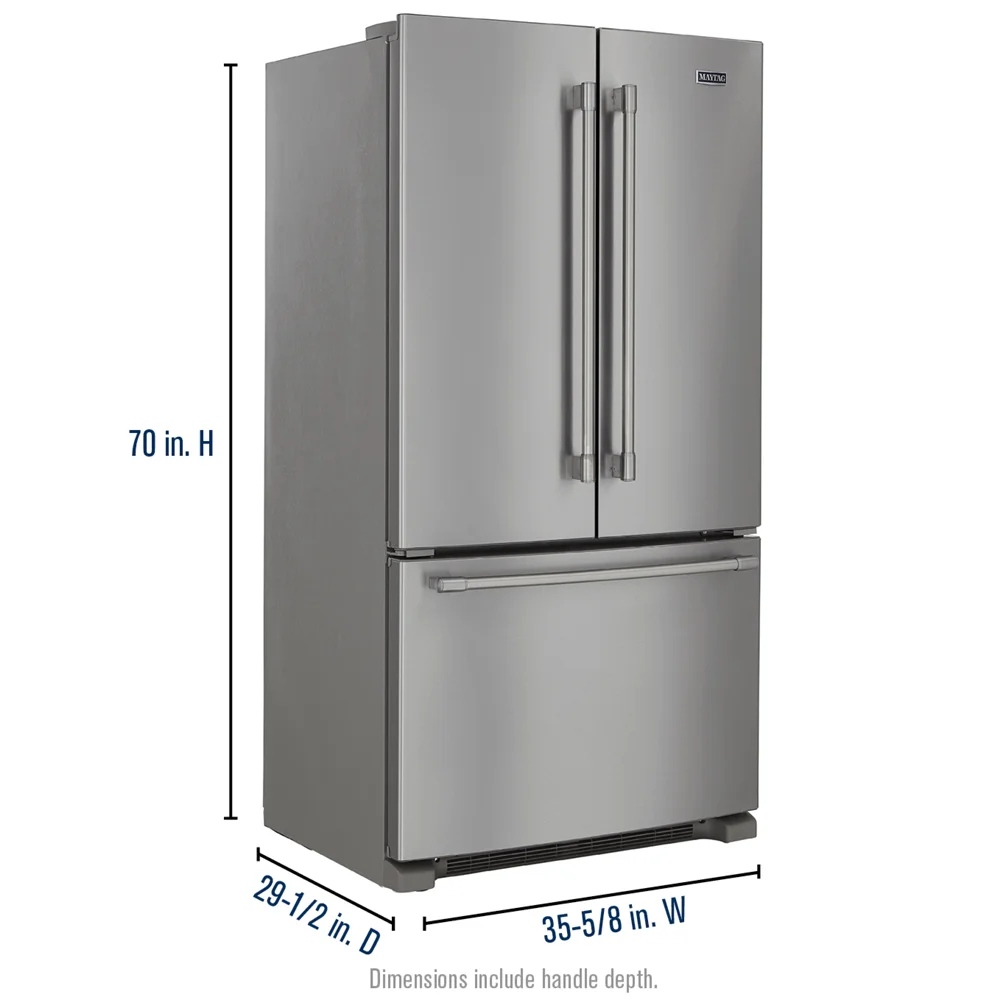 20 Cu. Ft. Stainless Steel French Door Refrigerator E640992