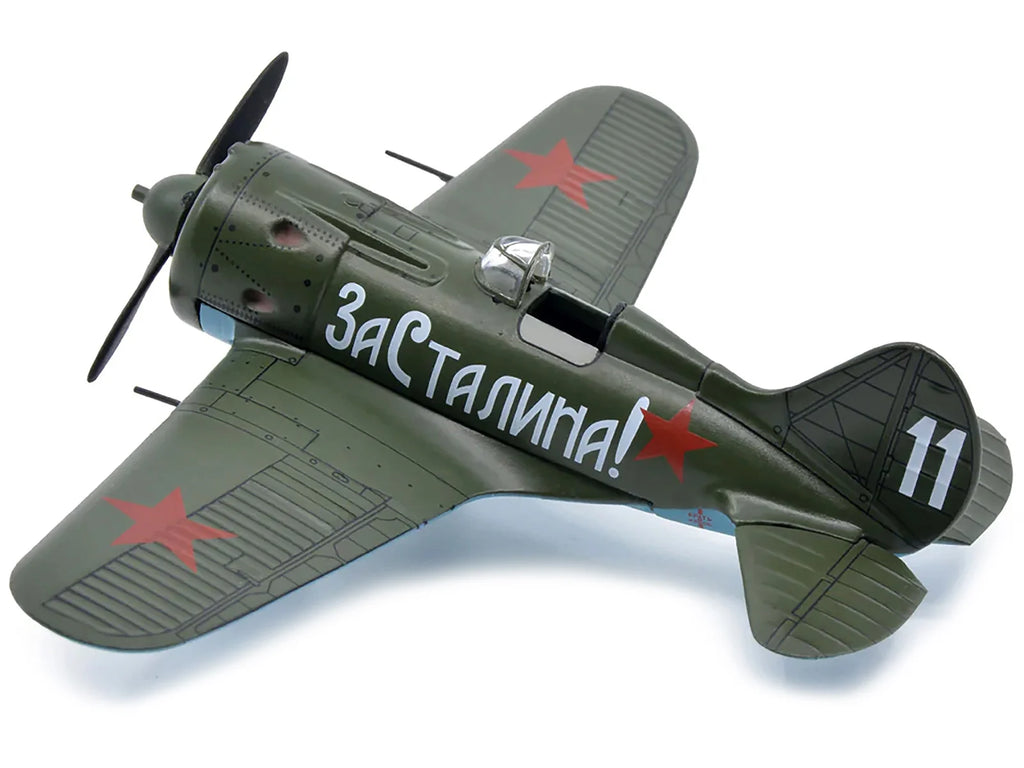 Polikarpov I-16 Fighter Plane 1 by 72 Scale Diecast Model A3700