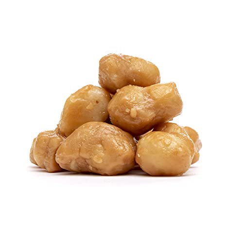 Sweet Glazed Coconut Dry Roasted Half and Whole Macadamia Nuts W1499