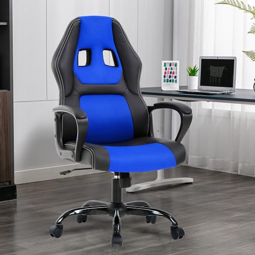 Gaming Chair with Lumbar Support and Adjustable Height L41551