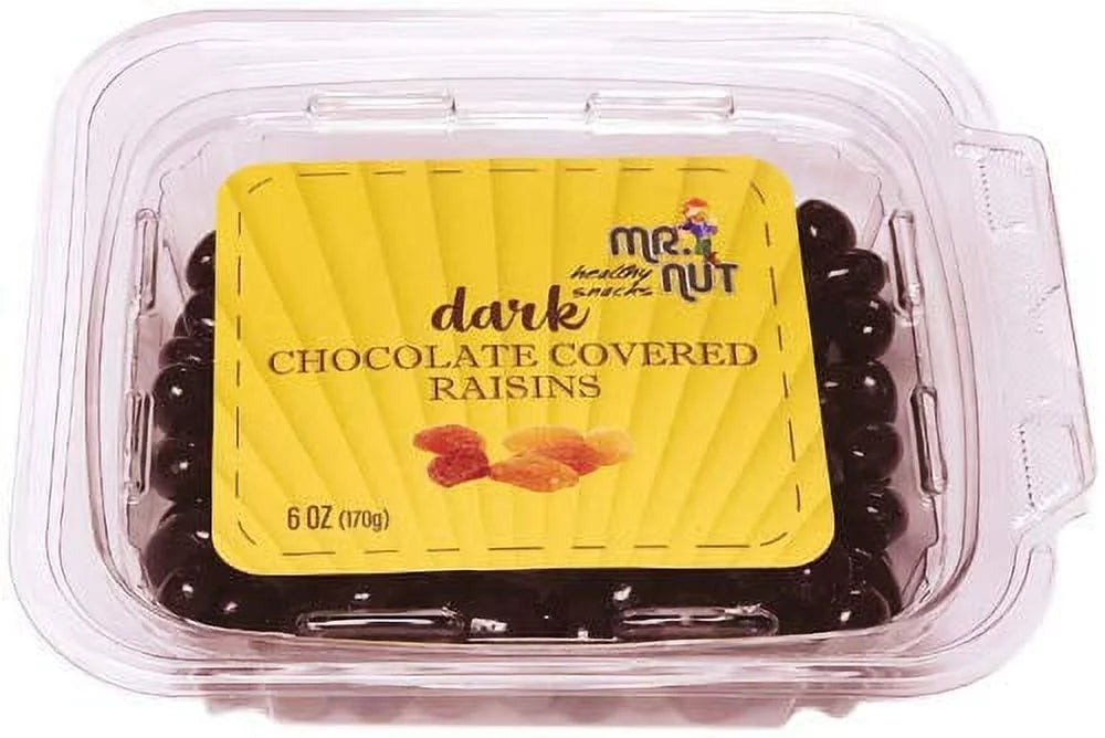 Dark Chocolate Covered Raisins 1 Pack X2040