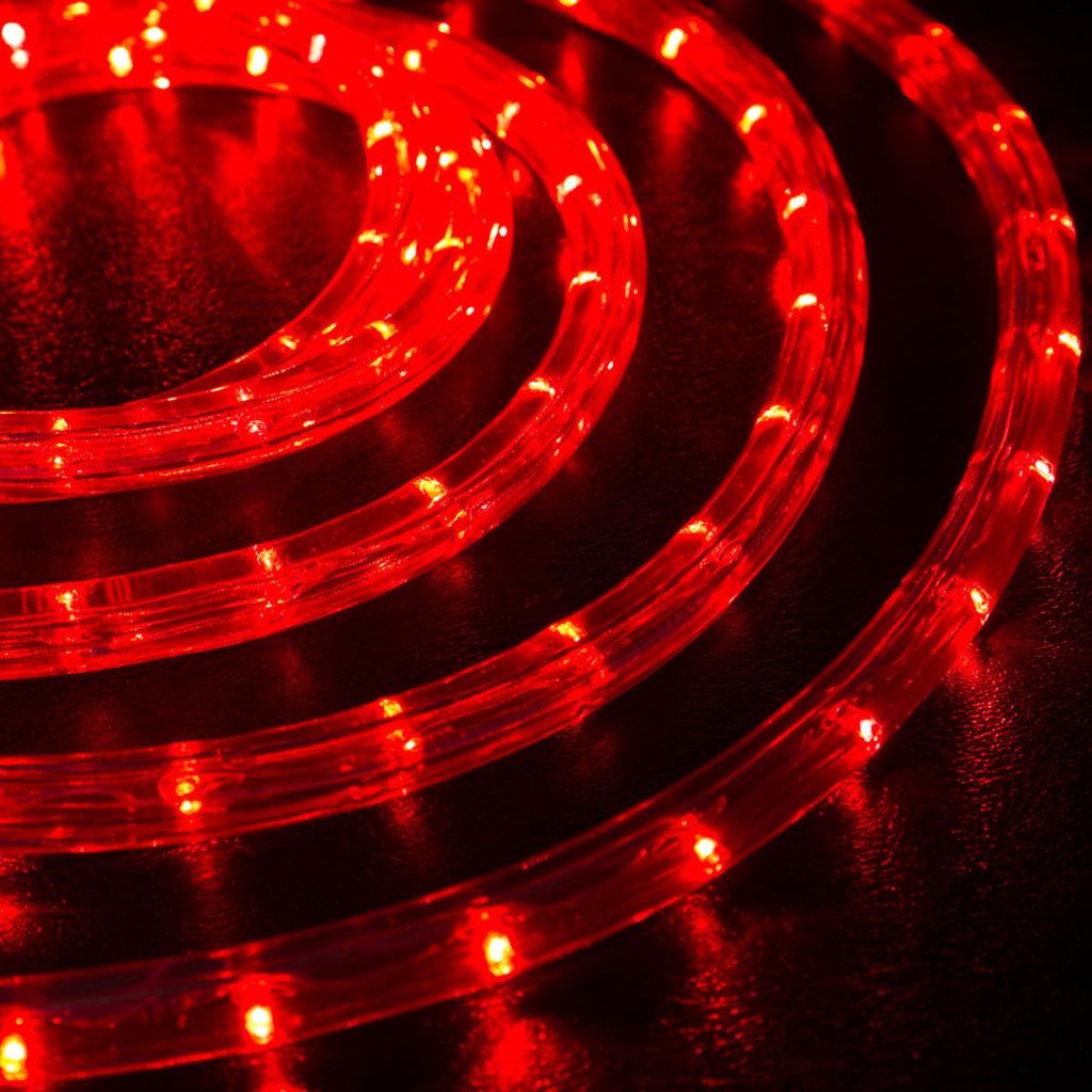 10ft LED Warm White Rope Light Outdoor Waterproof Extendable Flexible G692484