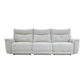 3-Piece Wood & Fabric Sofa in Mist Gray B604