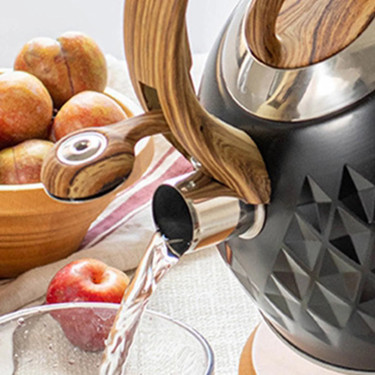 3L Stainless Steel Whistling Kettle M4940