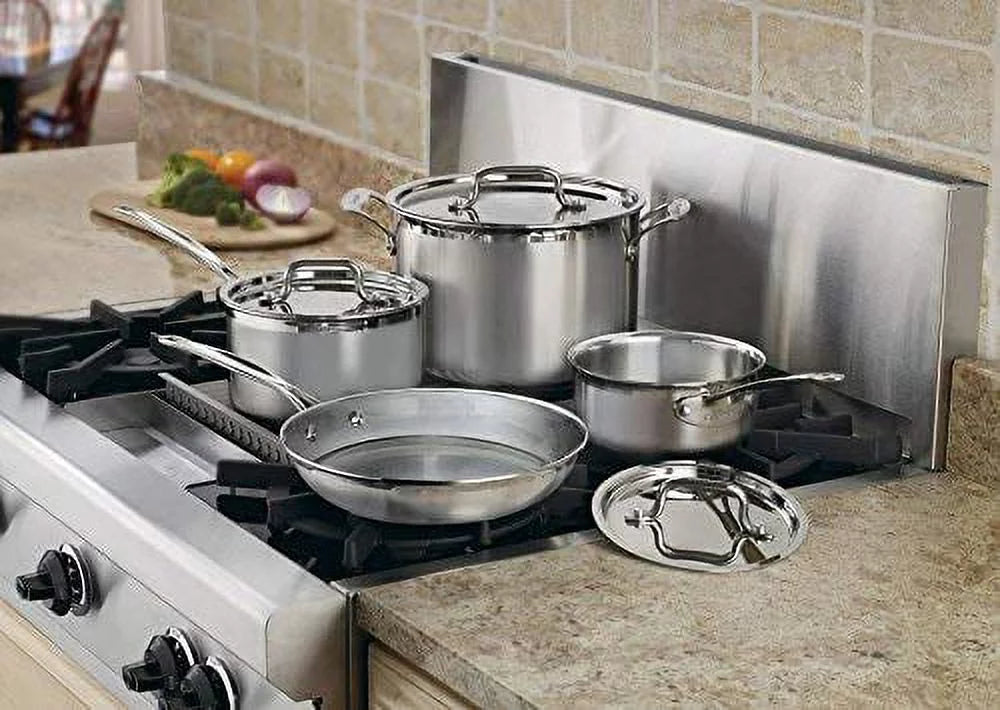 7-Piece Stainless-Steel Cookware Set Z14418