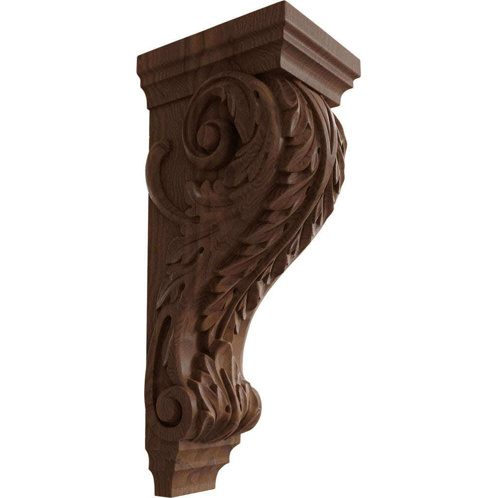 Extra Large Acanthus Wood Corbel M72484