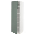 White High Cabinet with 2 Doors Y196815