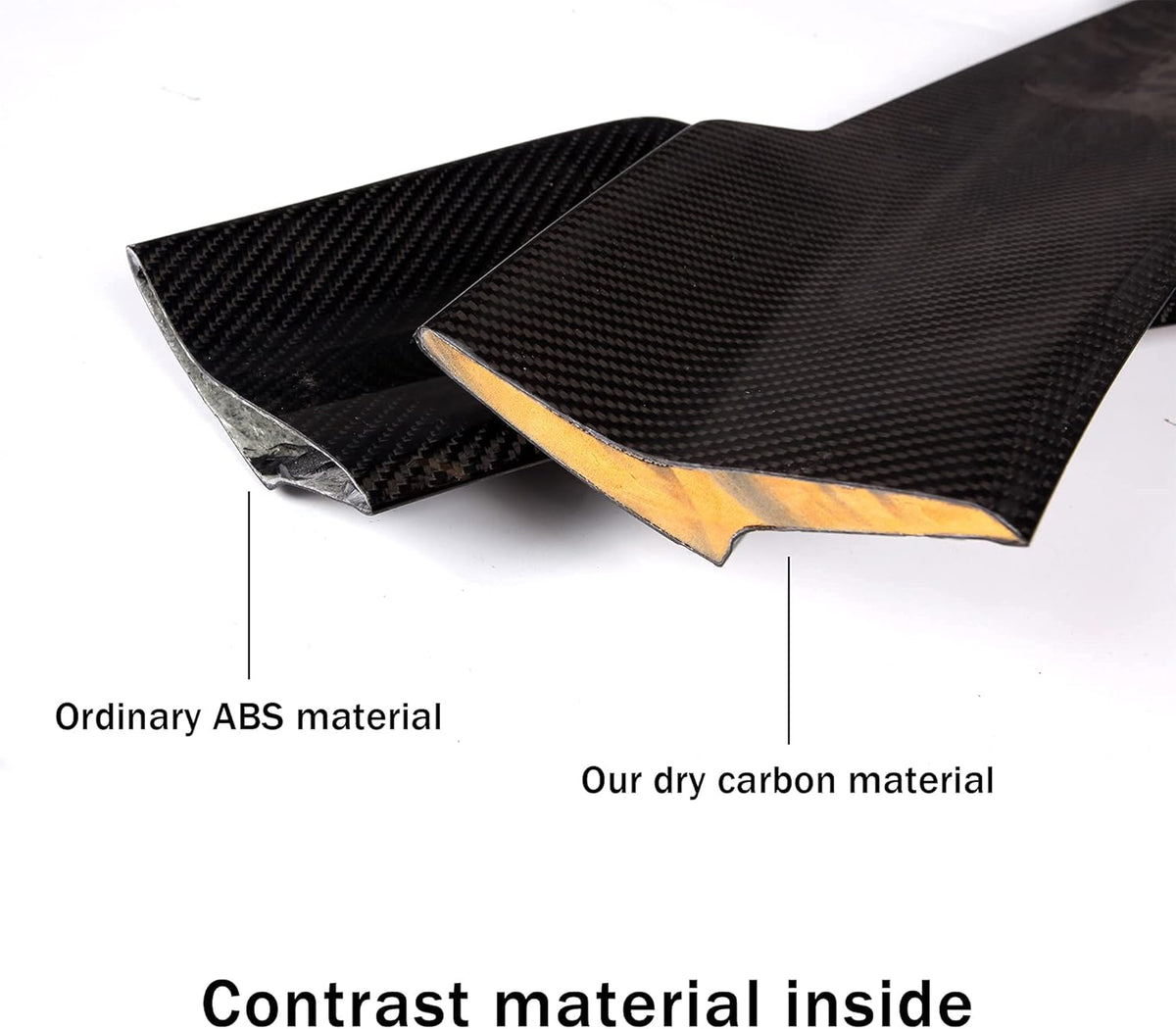 Dry Carbon Fiber Rear Trunk Spoiler Wing Q4970