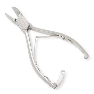 Double Spring Concave Nail Clipper with Catch O399757