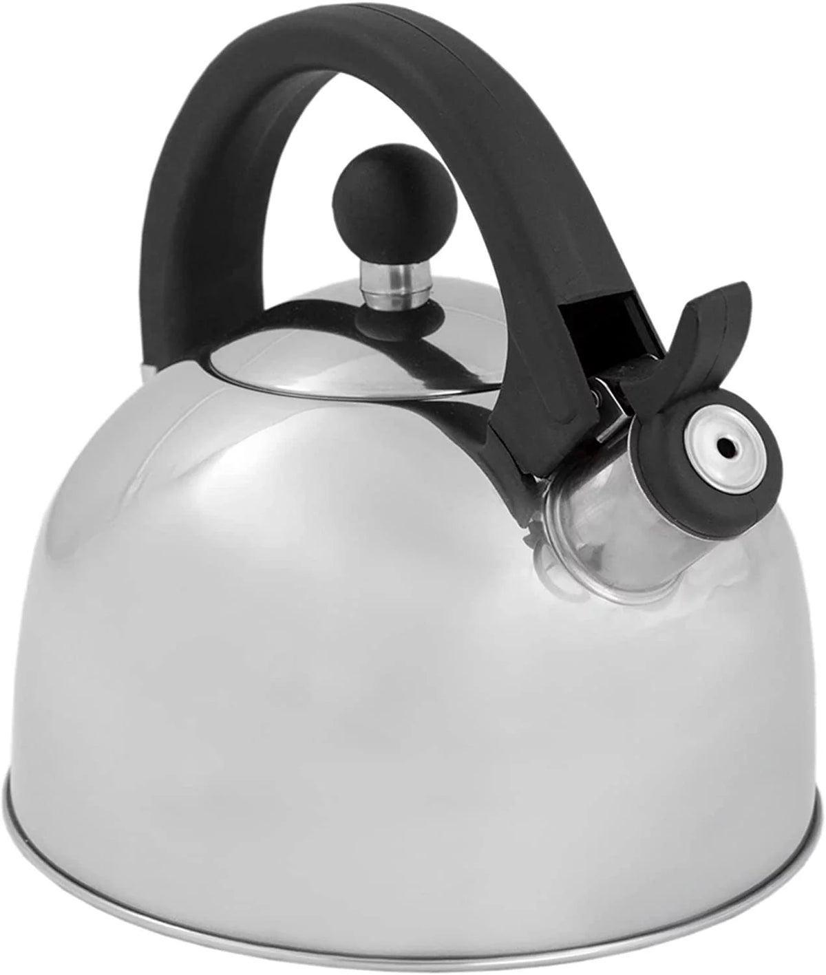 Matte Stainless Steel Stovetop Tea Kettle, 85 Oz 2.5 L C38617