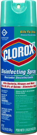 Disinfecting Aerosol Spray, Fresh Scent, 19 Ounces Each, Pack of 12 Z243