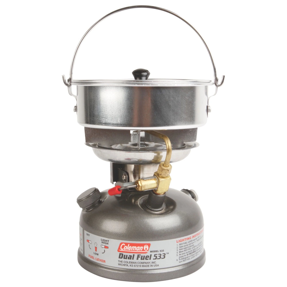 Compact Dual Fuel Camping Stove P953207
