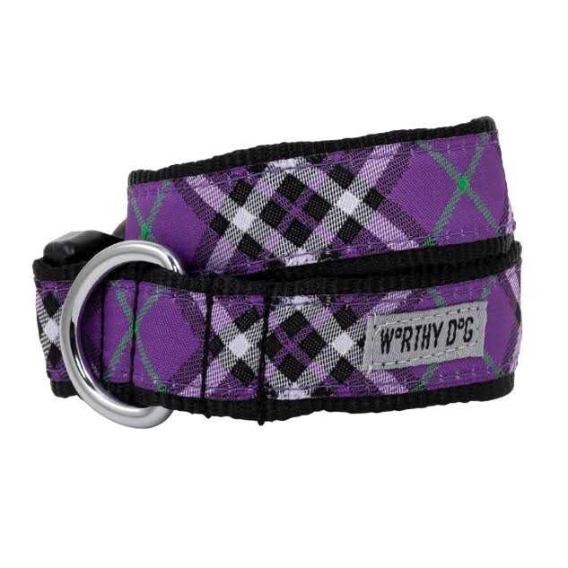 Plaid Dog Collar L1244