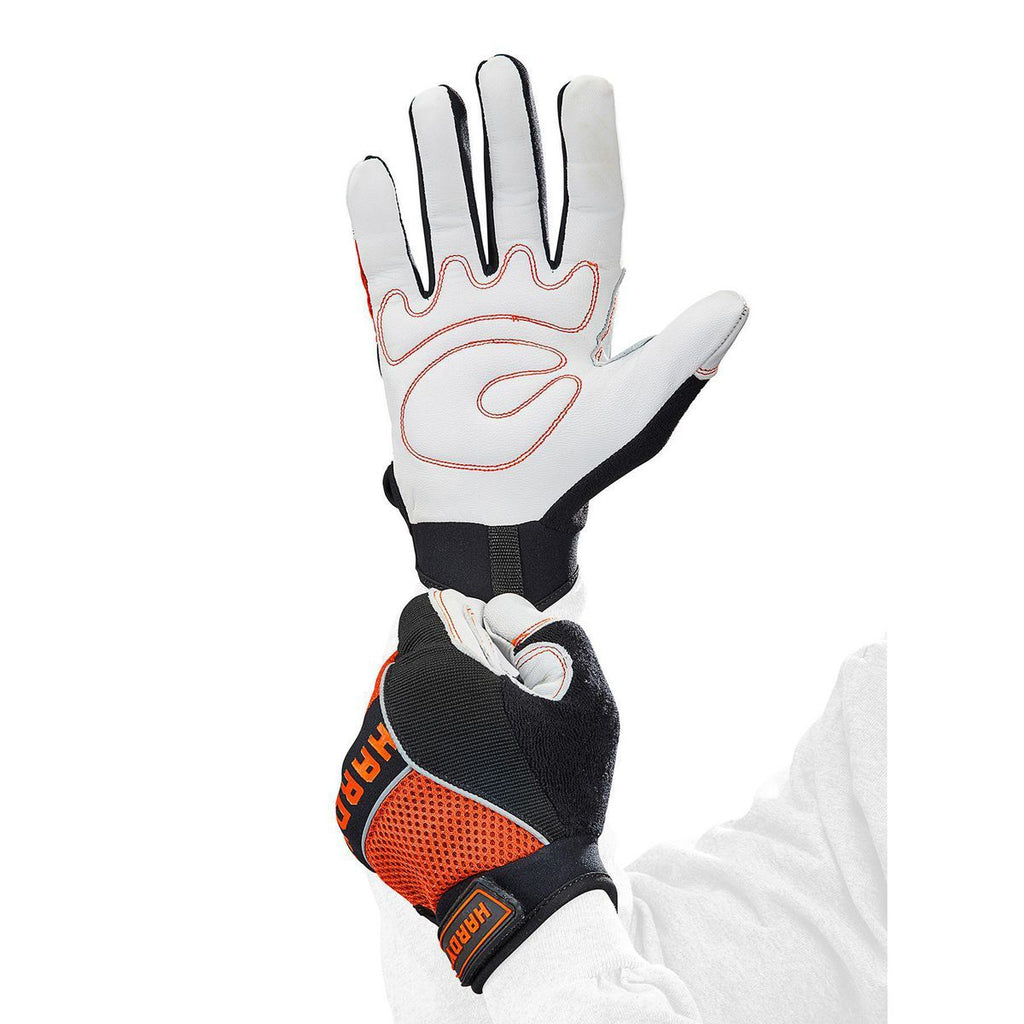 Goatskin Leather Gloves with Mesh Back C338