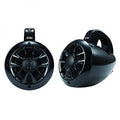 Pair of 4 2-way Marine Grade Waterproof Wakeboard Mountable Speakers U8838