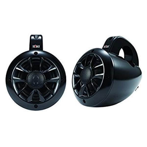 Pair of 4 2-way Marine Grade Waterproof Wakeboard Mountable Speakers U8838
